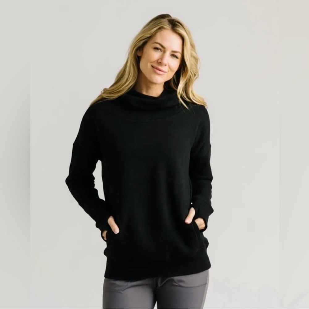 Zyia Oh So Soft Black Hoodie